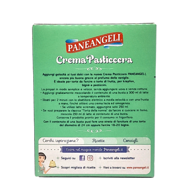 PANEANGELI PREP FOR PASTICCERA CREAM GR 150 X 8