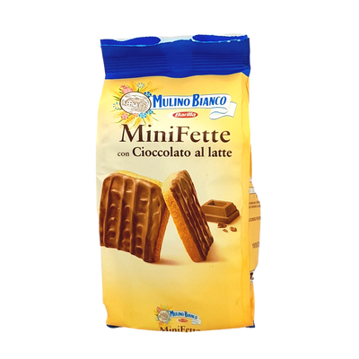 MULINO BIANCO FETTE BISCOTTATE GR 110 MINI FETTE MILK CHOCOLATE X 10
