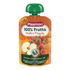 PLASMON BABY FOOD POUCH GR 100 APPLE AND STRAWBERRY X 6