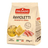 PAGANI PASTA GR 250 RAVIOLETTI PROSCIUTTO CRUDO HAM X 12