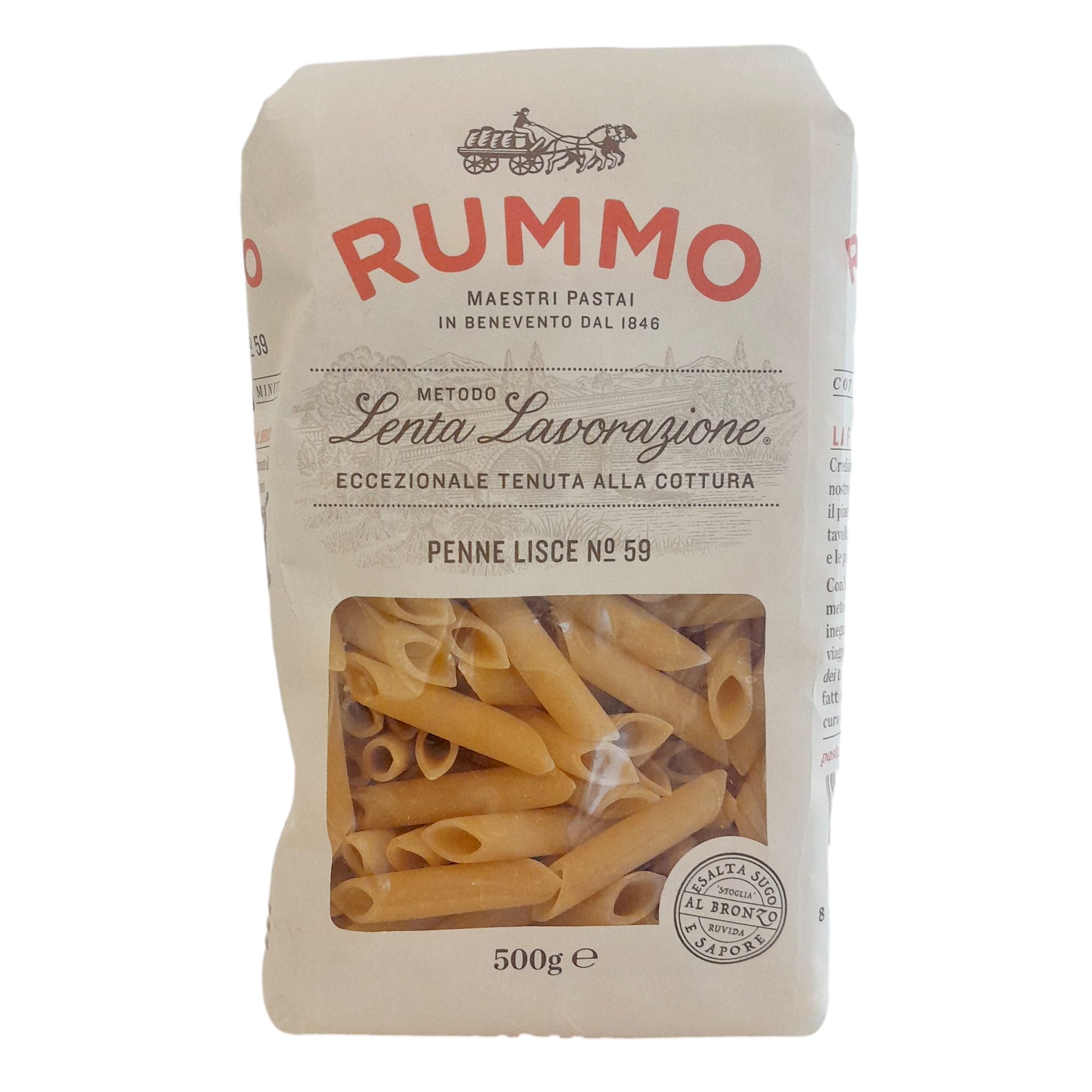 RUMMO PASTA GR 500 PENNE LISCE N 59 X 16 - Migro Express