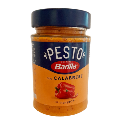 BARILLA SAUCE GR 190 CALABRIAN PESTO X 12