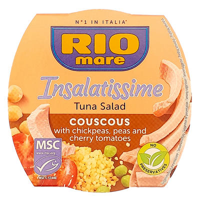 RIO MARE INSALATISSIME GR 160 TUNA AND COUS COUS X 36