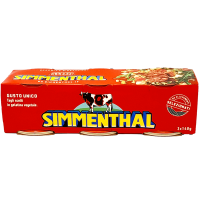 SIMMENTHAL JELLIED CURED BEEF GR 140 X 3 X 24