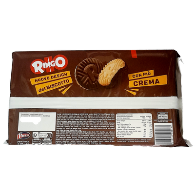 RINGO COOKIES GR 330 COCOA FAMILY FAMIGLIA X 12 - best before 2023.12.26