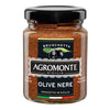 AGROMONTE PATE GR 100 BLACK OLIVES X 12