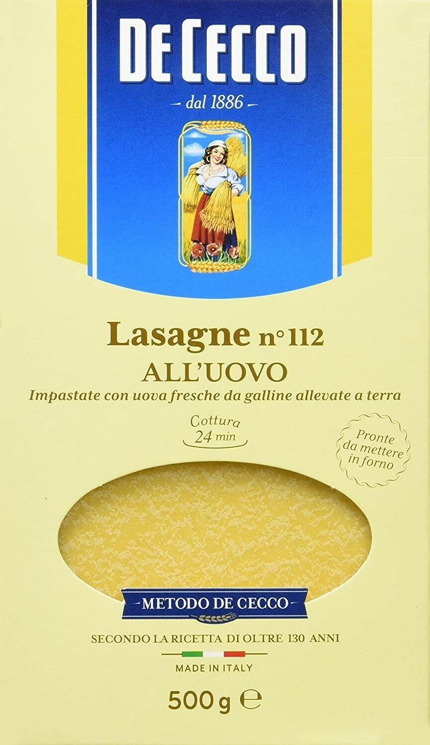 De Cecco Tagliatelle All'uovo No 304 500g - Ardkeen Quality Food Store