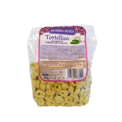 MAMMA MARIA PASTA GR 500 TORTELLINI WITH SPINACH AND CHEESE X 12