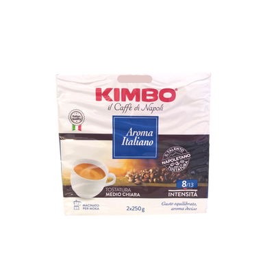 KIMBO GROUND COFFEE GR 250 X 2 AROMA ITALIANO X 10