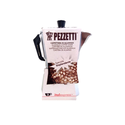 PEZZETTI ITALIAN COFFEE MAKER EXP 3 CUPS X 6