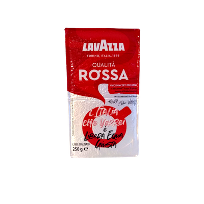 LAVAZZA GROUND COFFEE GR 250 ROSSA RED X 20