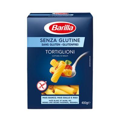 BARILLA PASTA GR 400 TORTIGLIONI GLUTEN FREE X 14