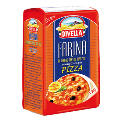 DIVELLA FLOUR KG 1 FOR PIZZA X 10