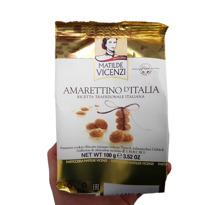 VICENZI PASTRY FOOD GR 100 AMARETTINO X 12