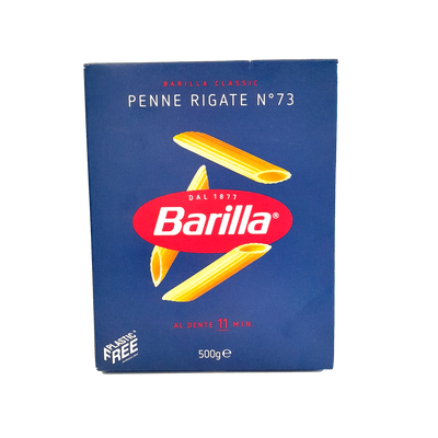BARILLA PASTA GR 500 PENNE RIGATE N 73 X 12