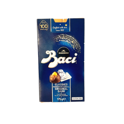 PERUGINA BACI BACIO BIJOU X 14 PCS GR 175 ORIGINAL DARK CHOCOLATE X 10