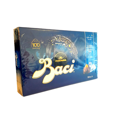 PERUGINA BACI BACIO BOX X 12 PCS GR 150 ORIGINAL DARK CHOCOLATE X 6