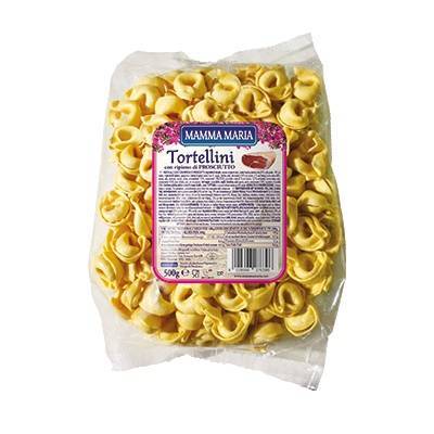 MAMMA MARIA PASTA GR 500 TORTELLINI WITH PROSCIUTTO HAM X 12