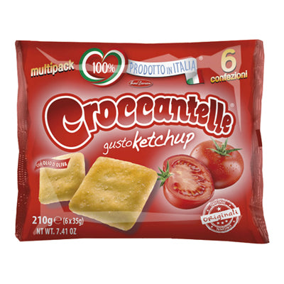 EUROSNACK CROCCANTELLE MULTIPACK GR 180 KETCHUP X 8