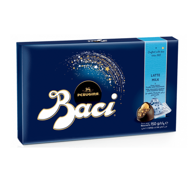 PERUGINA BACI BACIO BOX X 12 PCS GR 150 MILK CHOCOLATE X 6