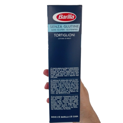 BARILLA PASTA GR 400 TORTIGLIONI GLUTEN FREE X 14