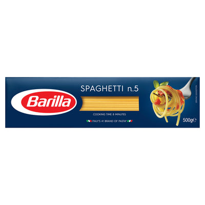 BARILLA PASTA GR 500 SPAGHETTI N 5 X 24
